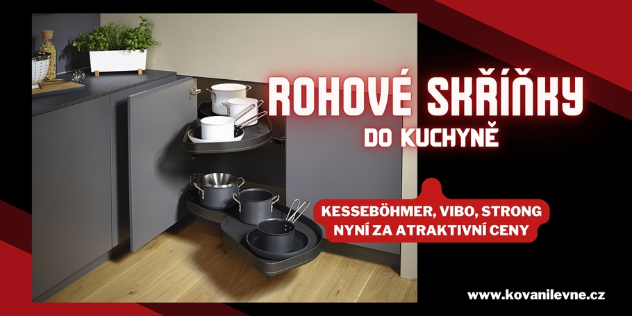 Rohové skříňky