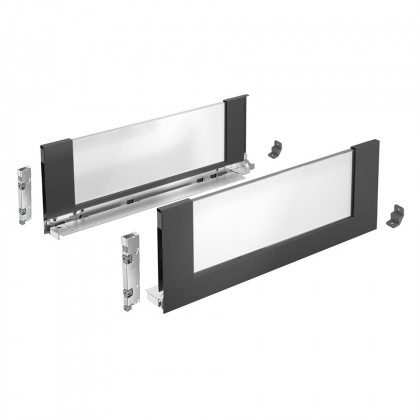 HETTICH 9257188 AvanTech You sada držáků pro individuální materiál 187/400 antra