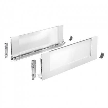 HETTICH 9257182 AvanTech You sada držáků pro individuální materiál 187/450 bílá