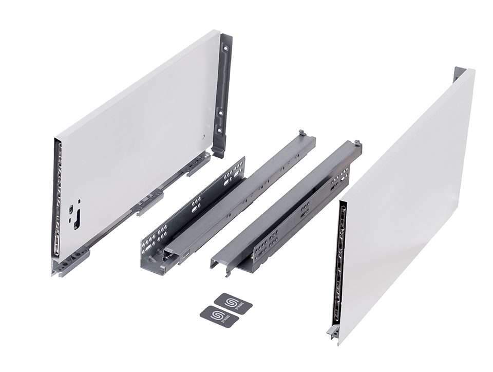 K-StrongMax 16 zásuvka H249/500mm, bílá, protiskluz Ago-Fibre 900 bílá