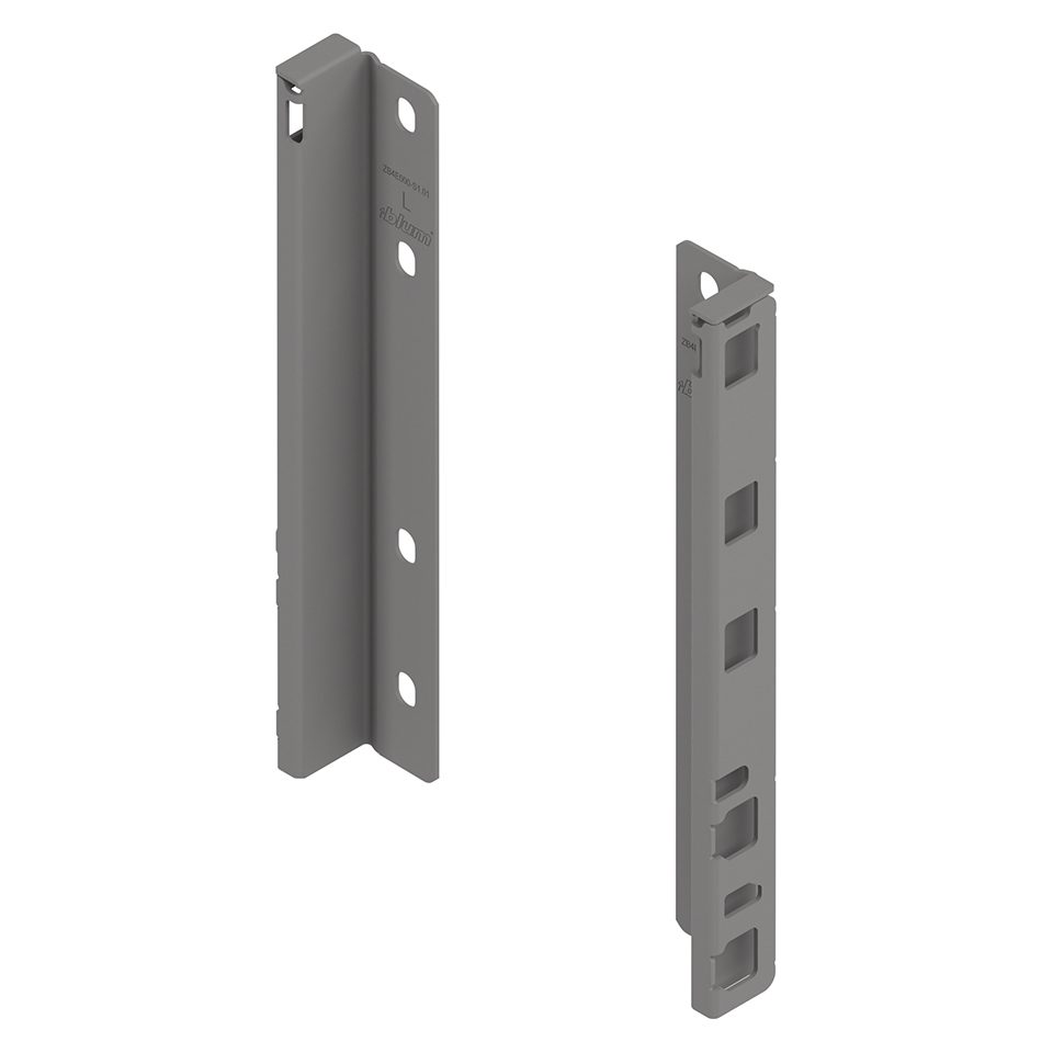 K-BLUM Merivobox, zásuvka E boxcover 500mm/70kg, světle šedá IG, vnitřní, reling