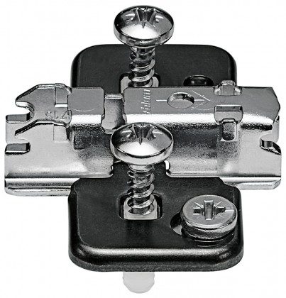 BLUM 174H7130E montážní podložka, křížová, excentr, Expando, 11,5mm, Onyx