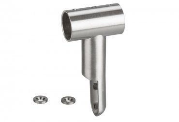 WC kabinky horní upevňující svorka 90° pro 12mm
