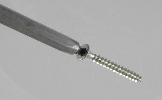 UNIQUADREX Vrut 4x40mm zápustná hlava zinek bílý