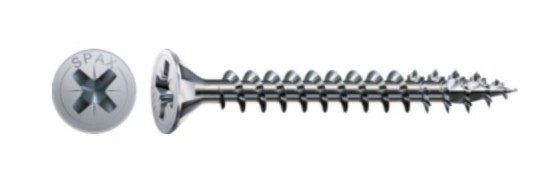 SPAX vrut 4x30mm zápustná hlava PZ W 4C MH