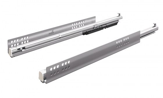 K-HETTICH Atira zásuvka 176, 470mm/30kg, relingy, bílá, SiSy