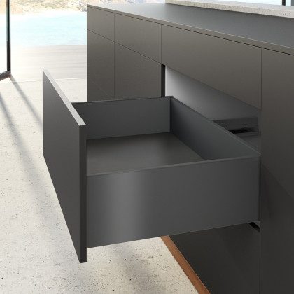 HETTICH sada AvanTech YOU zásuvka, 187/650mm, 70kg, Actro, antracit, SiSy