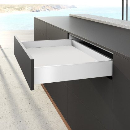 HETTICH sada AvanTech YOU zásuvka, 101/400mm, 30kg, Quadro, bílá, SiSy