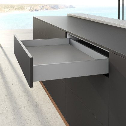 HETTICH sada AvanTech YOU zásuvka, 101/270mm, 30kg, Quadro, stříbrná, SiSy