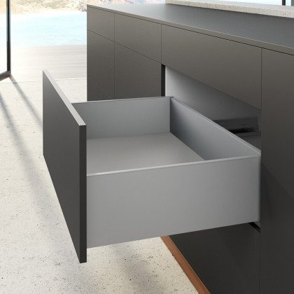 HETTICH sada AvanTech YOU zásuvka, 187/600mm, 30kg, Quadro, stříbrná, SiSy
