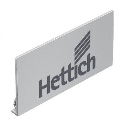 HETTICH 9257703 AvanTech You krytka s logem Hettich stříbrná