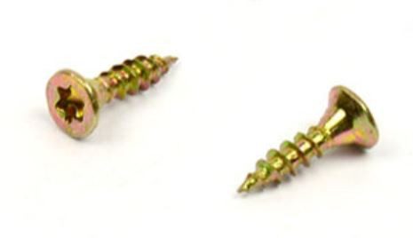 StrongFix Vrut TX 3,5x18mm zápustná hlava zinek žlutý