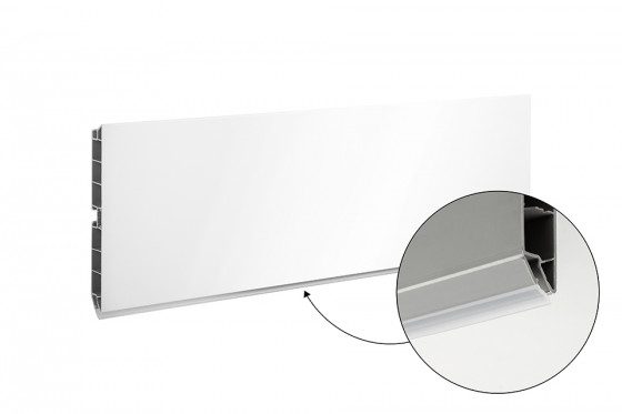 SCILM sokl 120mm 4m bílá lesklá