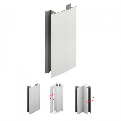 SCILM flexi spojka 150mm bílá matná