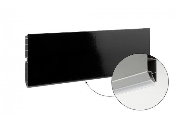 SCILM sokl 120mm 4m černá lesklá