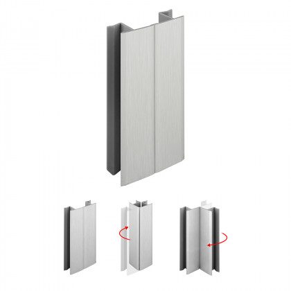 SCILM flexi spojka 150mm hliník broušený