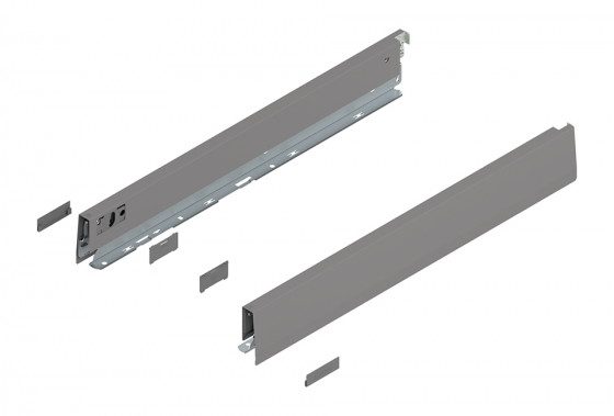 BLUM 470N4502S Merivobox, bočnice N 450mm, světle šedá IG
