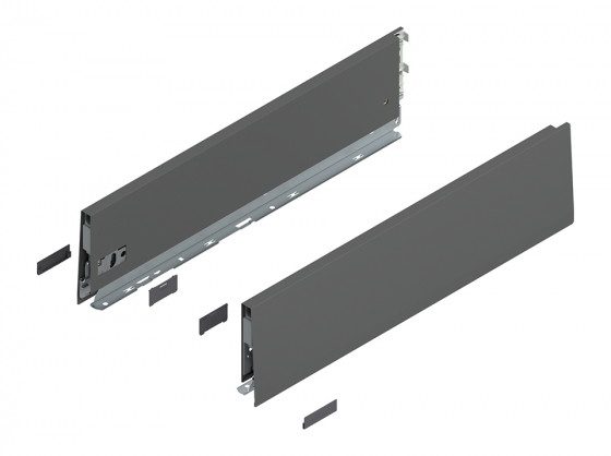 BLUM 470K4502S Merivobox, bočnice K 450mm, tmavě šedá OG