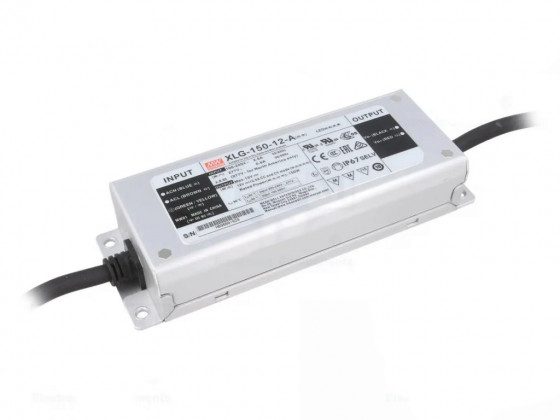 MEAN WELL napájecí zdroj XLG-150-12-A, 12V, 150W, IP67