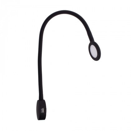 LED lampička Modus Touch USB 12V 2W teplá bílá, černá
