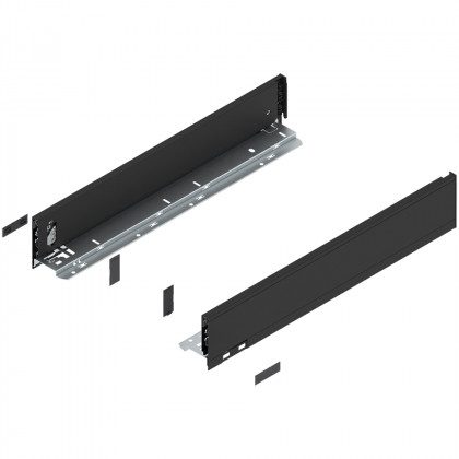 BLUM 770M4002S Legrabox, bočnice M 400mm, černá