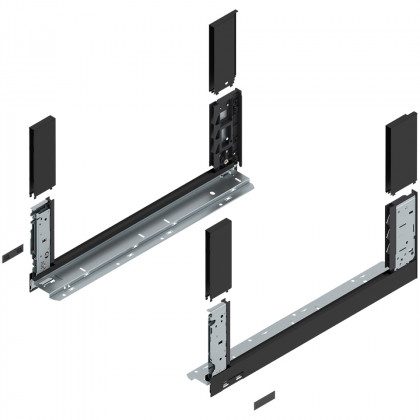 BLUM 780C4502S Legrabox, bočnice C free 450mm, černá