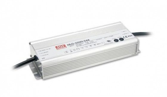 MEAN WELL napájecí zdroj HLG-320H-24-A, 24V, 320W, IP67