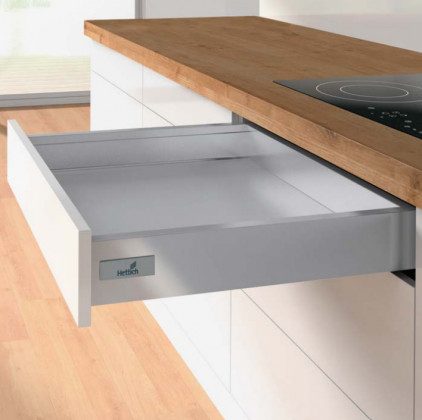HETTICH sada Atira zásuvka 70, 300mm/30kg, stříbrná, SiSy