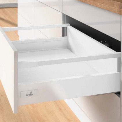 HETTICH sada Atira zásuvka 144, 420mm/30kg, bílá, SiSy