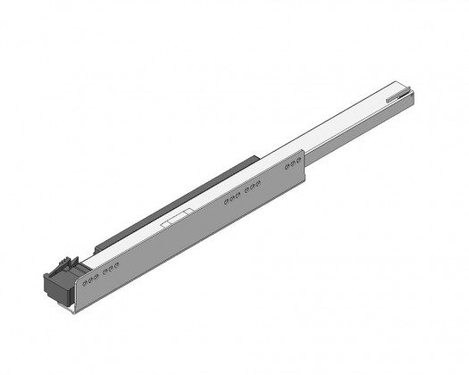 K-BLUM Legrabox, zásuvka K 500mm/40kg, Blumotion/TOB, nerez, vrut
