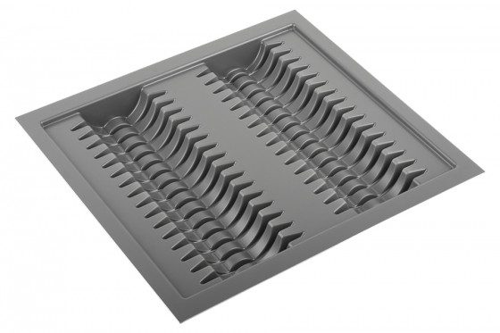 Držák na talíře plast 490x540mm antracit