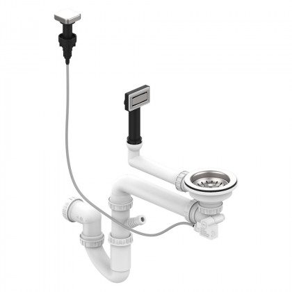 StrongSinks S3 Sifon pro úsporu místa s excentrem pro granitové dřezy