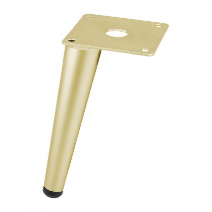 StrongLegs nábytková noha FS021 150mm zlatá broušená
