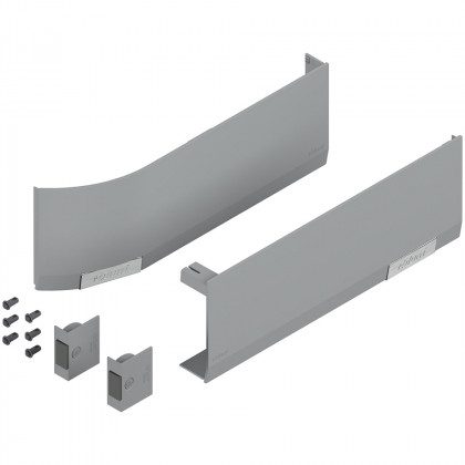 BLUM 23.8000 Aventos HF/HL/HS Top krytky pro S-D, světle šedá