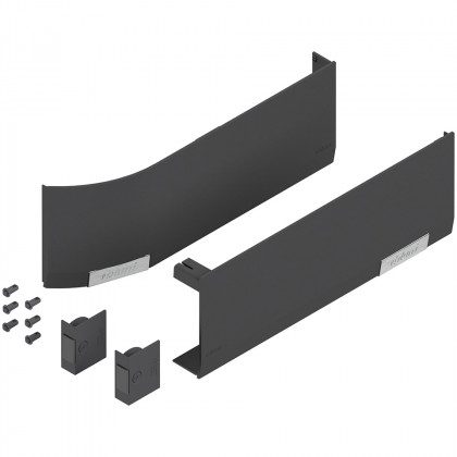 BLUM 23.8000 Aventos HF/HL/HS Top krytky pro S-D, tmavě šedá