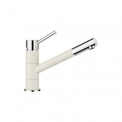 BLANCO 526951 Baterie Kano Silgranit-look bílá soft/chrom