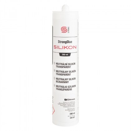 StrongGlue Neutrální silikon transparent 280ml