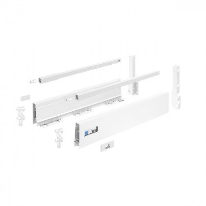 HETTICH 9307241 Atira flexi sada úplná 470/176 bílá, reling, čelní příchyt