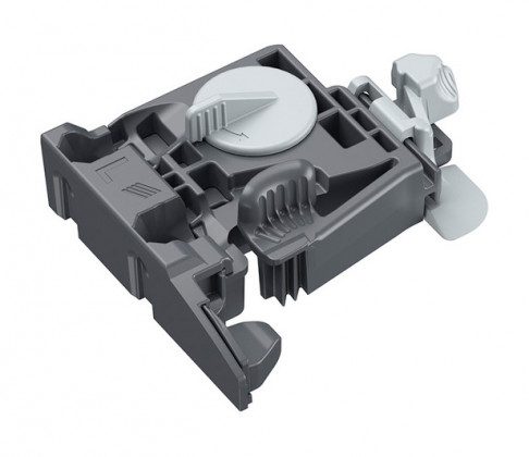 K-HETTICH Quadro V6 5D skrytý celovýsuv 350mm/30kg, sada pro 16mm, spojky, PTO