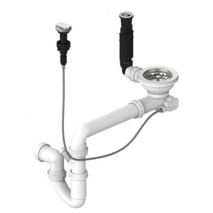 StrongSinks S3 Sifon pro úsporu místa pro granitové dřezy Vardar