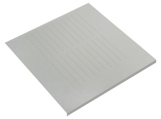 Ochranná podložka pod dřez 563mm stříbrnošedá