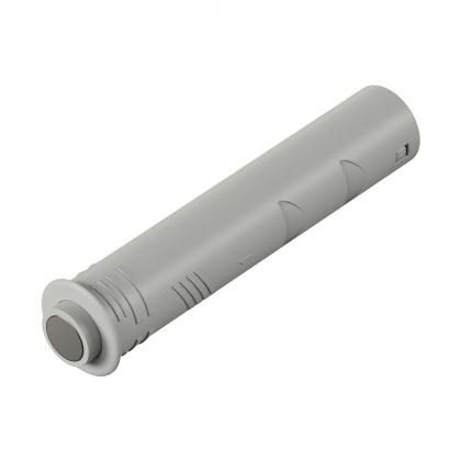 HETTICH 9375984 pístek PTO s magnetem, krátký, k zavrtání, šedá