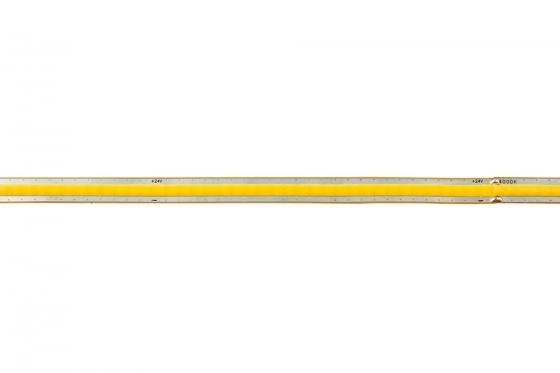 StrongLumio LED pásek free cut COB 24V 12W/m (528 LED/m) 8mm, bílá teplá