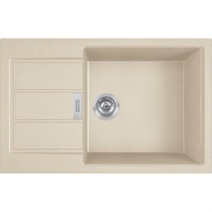 FRANKE Dřez S2D 611-78 XL 780x500mm béžová