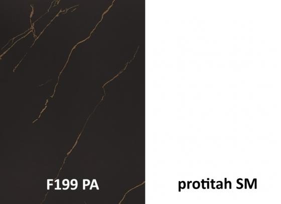 Zástěna F199 PA/protitah SM 4100/640/9,2