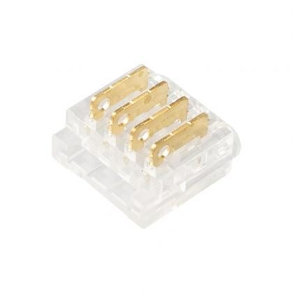 StrongLumio spojka RGB LED pásek 10mm - kabel čtyřlinka