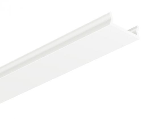 StrongLumio krycí lišta k LED profilům Maglyte-10 naklapávací, 2030mm mléčná