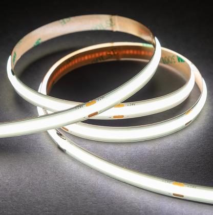 StrongLumio LED pásek COB 24V 12W/m (480 LED/m) 8mm, extra bílá teplá