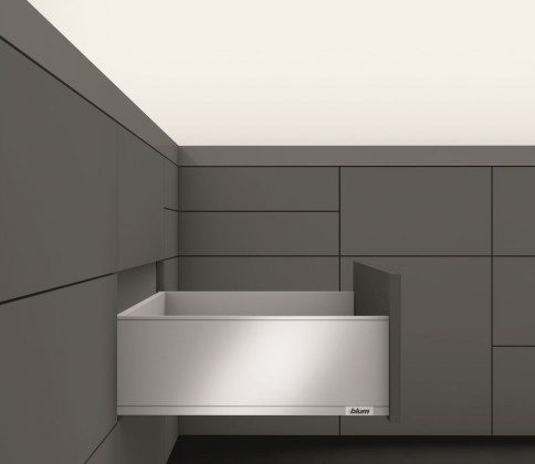 K-BLUM Legrabox, zásuvka C pure 300mm/40kg, Blumotion/TOB, bílá, vrut