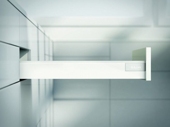 K-BLUM Legrabox, zásuvka N 550mm/40kg, Blumotion/TOB, bílá, vrut